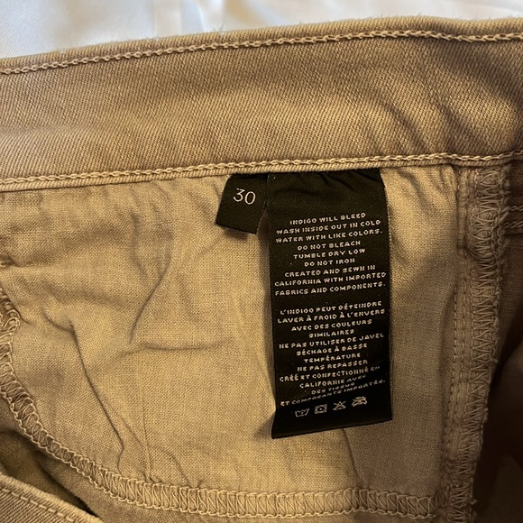 J BRAND skinny cropped distressed grey jeans - Picture 3 of 10